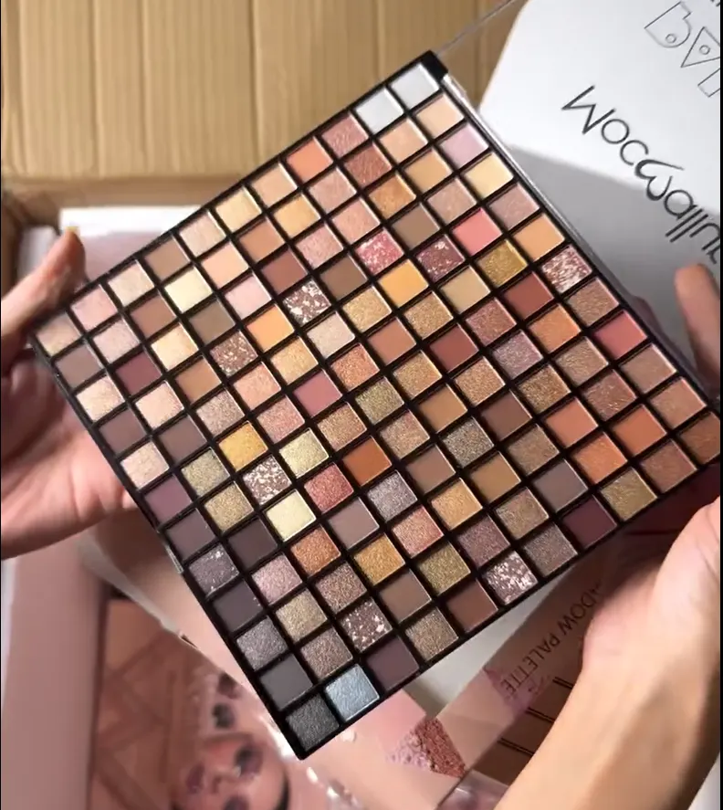 Professional 100+ Shade Eyeshadow Mega Palette – Matte, Shimmer &amp; Glitter